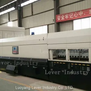 Horizontal Rollers Hearth Single Bend Glass Tempering Machine thumbnail-1