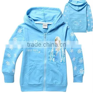 Frozen Princess Elsa Costume Pullover Hoodies,autumn Kids Clothing thumbnail-1