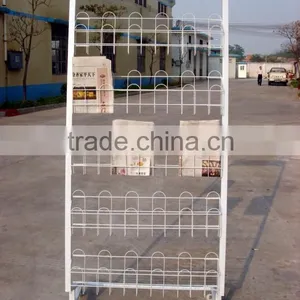 Free Standing Newspaper Wire Display Rack thumbnail-1