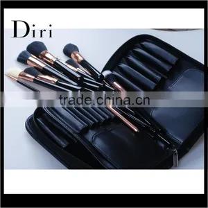 2016 Pro Make up Brush Set Best Makeup Brush Sets With Pouch Rose Gold Brush Sets thumbnail-6
