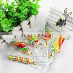 Hot Selling Hand Made Twist Rainbow Swirl Lollipop thumbnail-4