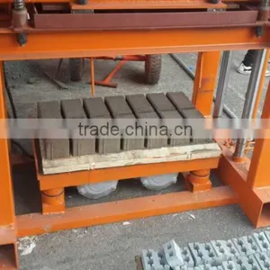 Vibrate Electric Concrete Brick Moulding Machine QTJ4-40 thumbnail-5