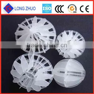 Plastic Polyhedral Hollow Ball Ring/ Muti-faced Hollow Ball thumbnail-1