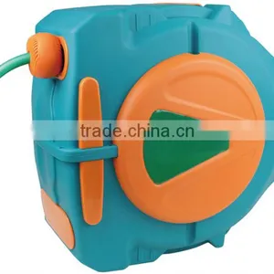 Wall Mounted Garden Auto Rewind Retractable Hose Reel thumbnail-3
