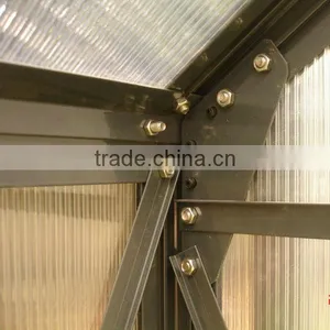 Mobilizable Polycarbonate Garden Greenhouse for Vegetables Used thumbnail-5