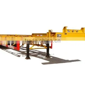 40ft Container Carrier 3 Axle Skeleton Semi Trailer for Sale thumbnail-3