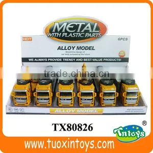 Metal Truck Model, Metal Excavator Toy Model thumbnail-1