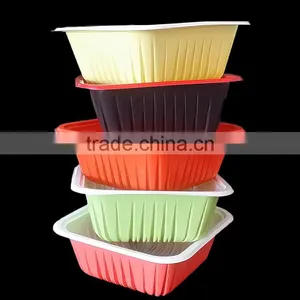 Diaposable Colored pp Plastic Bowl Container Chamsell thumbnail-2