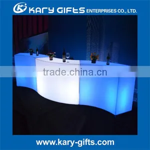 China Made Garden Furniture Hot Sale Led Plastic Cafe Dining Furniture thumbnail-4