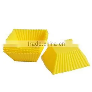 Silicone Square Cupcake Mold for Bakery thumbnail-1