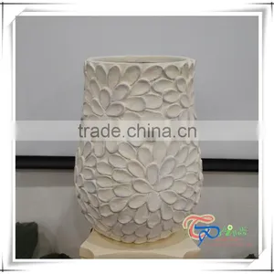 Popular Indoor Large Decorative Fiberglass Planters thumbnail-3