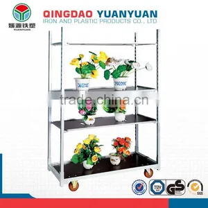 Wholesale Logistics Wire Mesh Warehouse Display Wire Display Flower Rack thumbnail-1