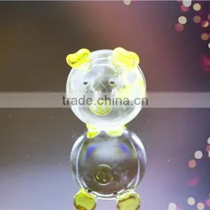 2016 Fashionable Cheap Customized Logo Promotional Wedding Crystal Pig Model Gift thumbnail-2