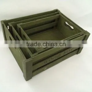 China Supplier Antique Natural Wood Fruit Box Wholesale thumbnail-5