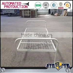 Dubai Bed Furniture Single Folding Metal Bed Hospital Bed Prices thumbnail-4