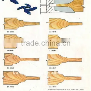New Design of High Quality Door Frame Cutter , Carbide Woodworking Profile Cutter Tools , thumbnail-1