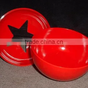 Melamine Bowl W/lid thumbnail-1