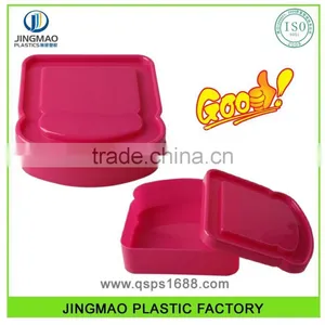 Customer's Logo Transparent Color PP Plastic Sandwich Box thumbnail-1