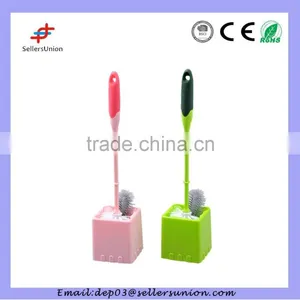 Plastic Toilet Brush Set thumbnail-1