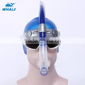 Adult Swimmer's Snorkel With Comfortable Silicone Mouthpiece thumbnail-2
