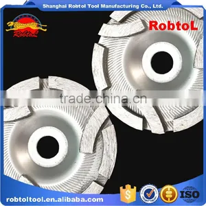 92mm Flower Type Segment Diamond Grinding Wheel Abrasive Polishing Disc for Concrete Granite Marble Double Cup Wheel thumbnail-5