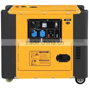 220V50hz Electric Start 100% Copper 188FA Diesel Engine Diesel Generator for Sale thumbnail-2