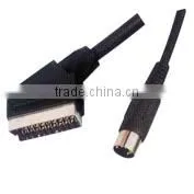 SCART PLUG TO 5 PIN DIN PLUG VK30389 thumbnail-1