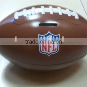 Baseball Shape Metal Money Tin Can thumbnail-1