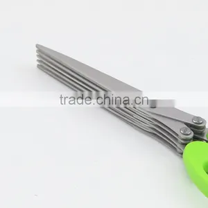 Kitchen Basics Tools Herb Scissors Easy Clean Five Blades Shears thumbnail-3