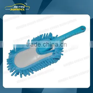 Eco-friendly Car Cleaning Brush With CE, Car Wash Brush of 100% Polyester Chenille thumbnail-2