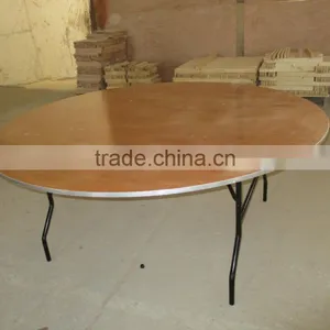 Wooden Folded Banquet Dining Table thumbnail-4
