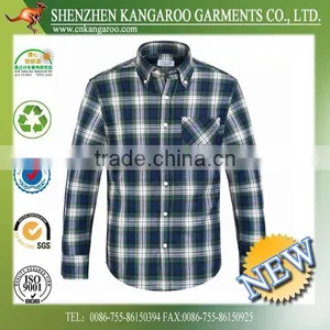 Wholesale OEM/ODM Pattern Long Sleeve 100% Cotton Shirt thumbnail-1