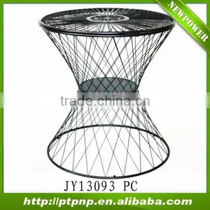 Home and Garden Metal Black Flower Stand thumbnail-1