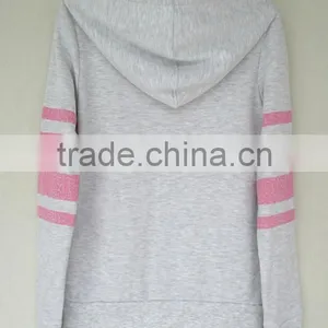 Women's Hoody Zipper-up Jacket,Sport Jacket With Hoodies,fleece Jacket/sweater,crack Print Jacket thumbnail-2
