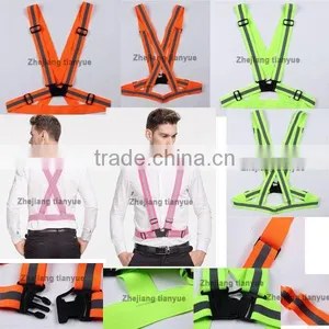 Orange Reflective Running Belt for Night Running thumbnail-1