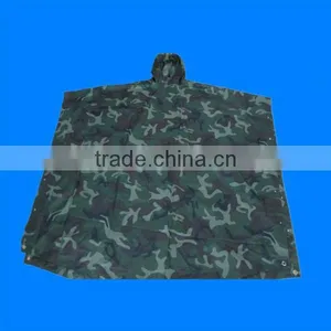 Printing Waterproof PVC Military Poncho thumbnail-1