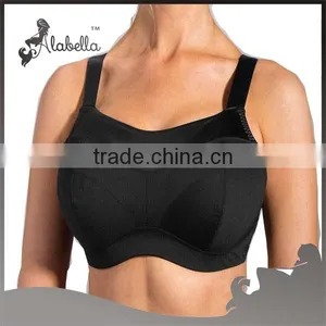 New Design Black Hot Selling High Quality Sports Bra for Women thumbnail-1