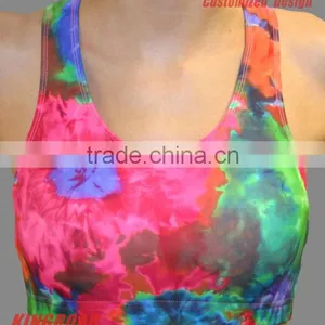2014 New Cool Fancy Custom Fitness Sports Bra thumbnail-1