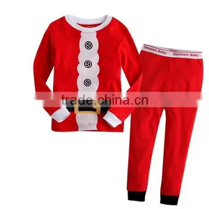 Childrens Christmas Pajamas Wholesale Long Sleeve Pajamas Family Matching thumbnail-1