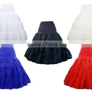 50s Wholesale Long Ruffle Tulle Big Puffy Petticoat thumbnail-1