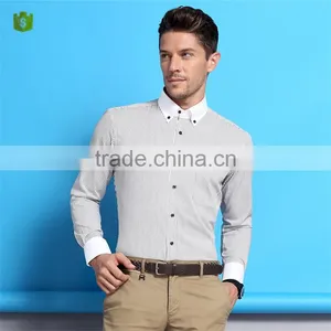 Manufacturers Wholesale Brand Tuxedo Shirt thumbnail-3