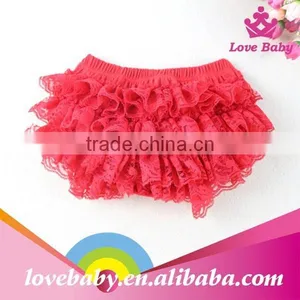 Baby Girl Ruffle Bloomers Diaper Cover Potty Training Pants LBE4092024 thumbnail-3