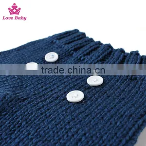 2pcs Set Newborn Infant Baby Boy Photography Prop Costume Cute Cap Pants thumbnail-3