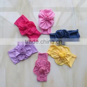 2015 Pure Color Baby Headband Colorful Flower Headband YW-132 thumbnail-1