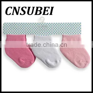 High Quality Custom Cartoom Love Baby Cotton Terry Tube Socks/ Baby Fashion Winter Cute Causal Socks thumbnail-1