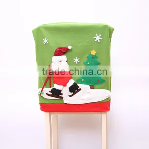 Factory Wholesale Skiing Dining Christmas Chair Cover For Home Decor thumbnail-4