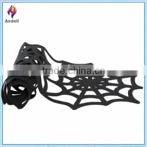 Unique Design Halloween Theme Spiderweb Felt Runner thumbnail-1
