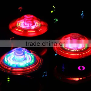 Plastic LED Peg Tops / Flashing Spinning Ball With Music thumbnail-1
