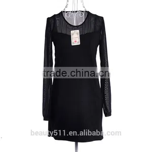 High Quality Scuba Mature Lady Pencil Skirt Fashion Women Dress SD82 thumbnail-1