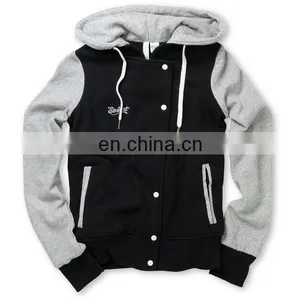 Varsity Baseball Letterman College Cotton Varsity Jacket thumbnail-4